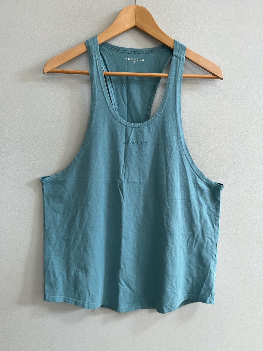 YoungLA New Gen Stringers 2.0 Men's Muscle Tank Size Large Active Weightlifting